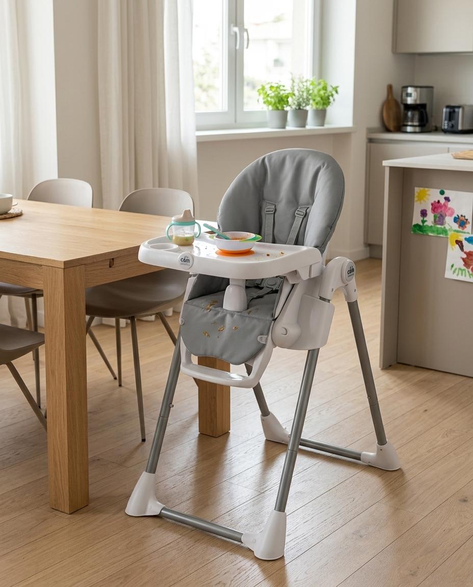 Cam stolica za hranjenje Pappananna S-2250.SIVA Cam stolica za hranjenje Pappananna S-2250.SIVA
